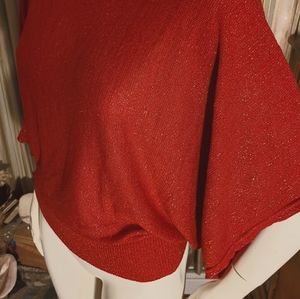 Holiday Red Top